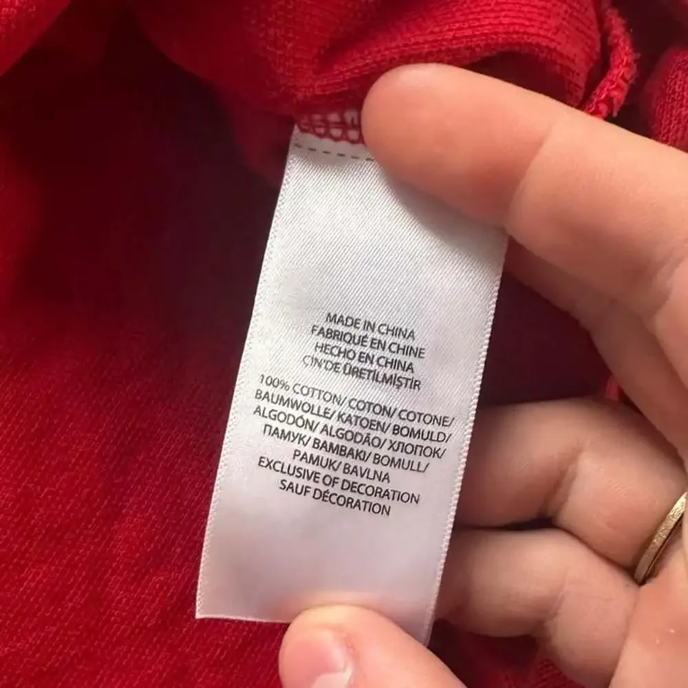 Polo Ralph Lauren Polo Bear Custom Fit Polo Shirt Red XL
